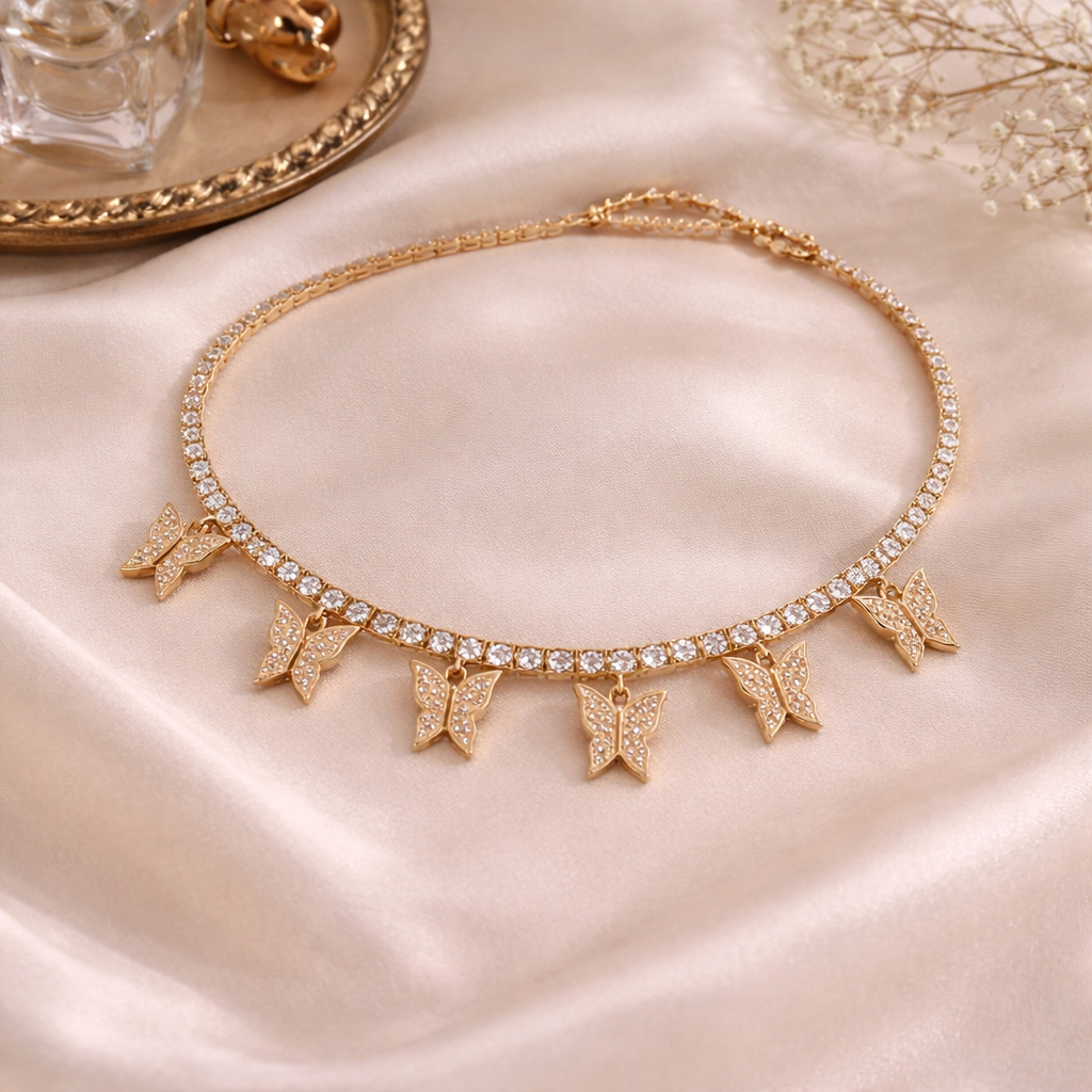 Butterfly Charm Necklace