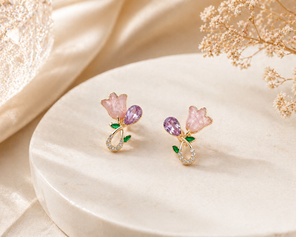 Blossom Crystal Earrings