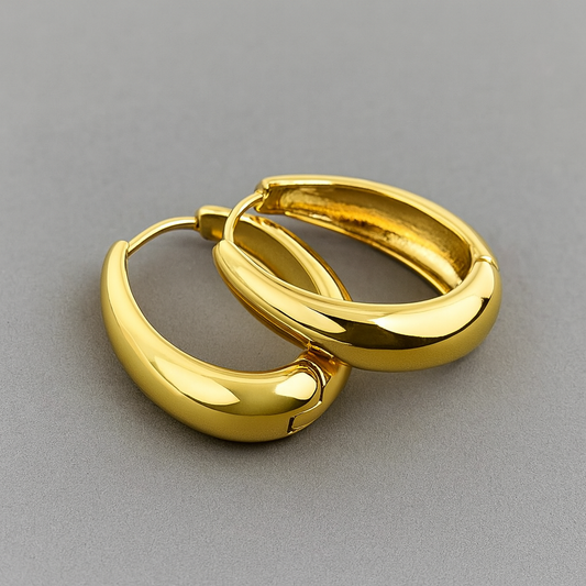 Bold Classic Hoop Earrings