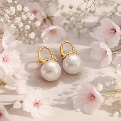 Classic Pearl Drop Earrings
