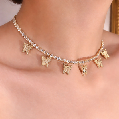 Butterfly Charm Necklace