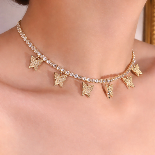Butterfly Charm Necklace