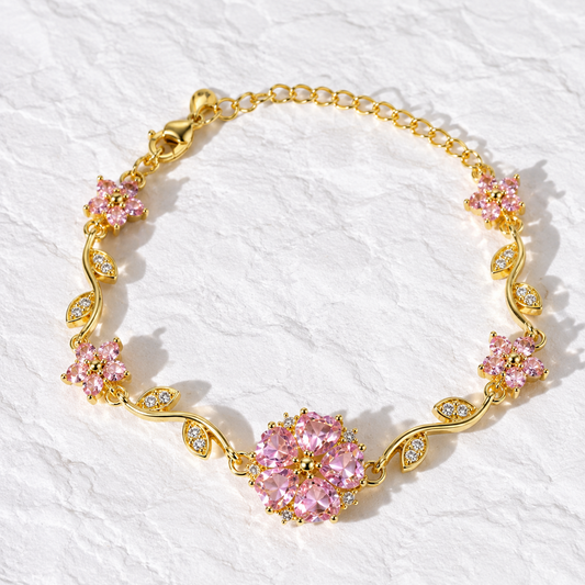 Blush Vine Blossom Bracelet