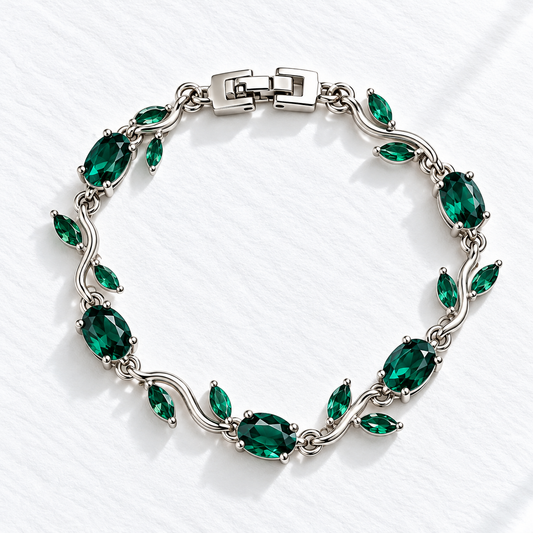 Emerald Vine Bracelet