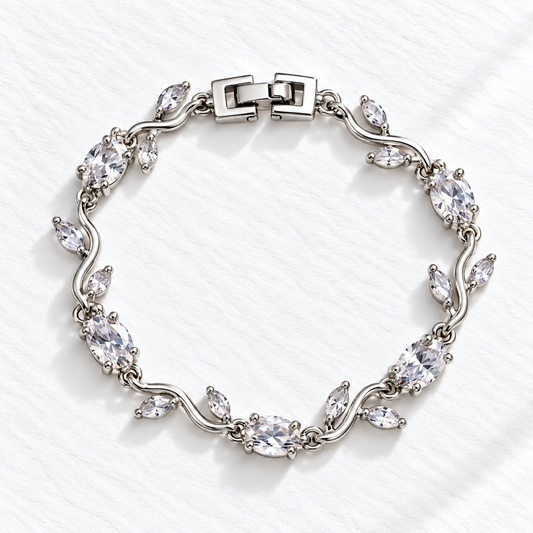 Silver Tulip Bracelet