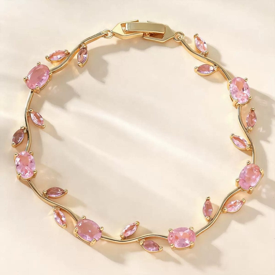 Pink Tulip Bracelet